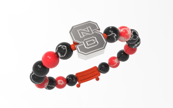 FanDrip Beaded Bracelet with Stainl